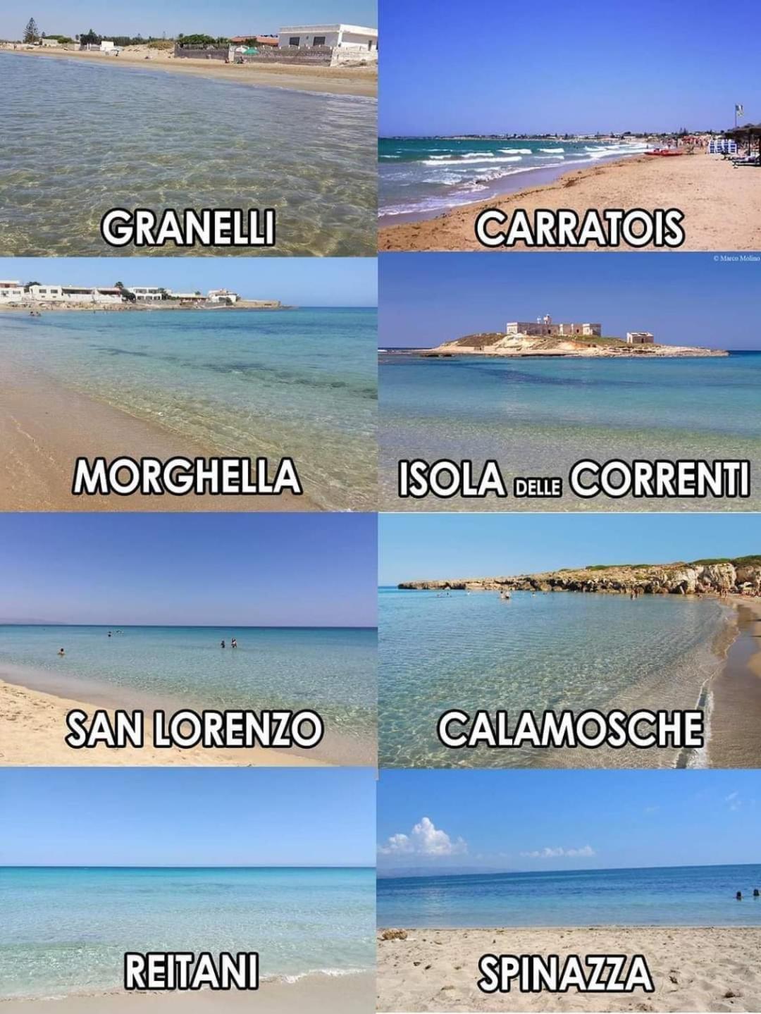 La Casa Sulla Spiaggia Марцамемі Екстер'єр фото